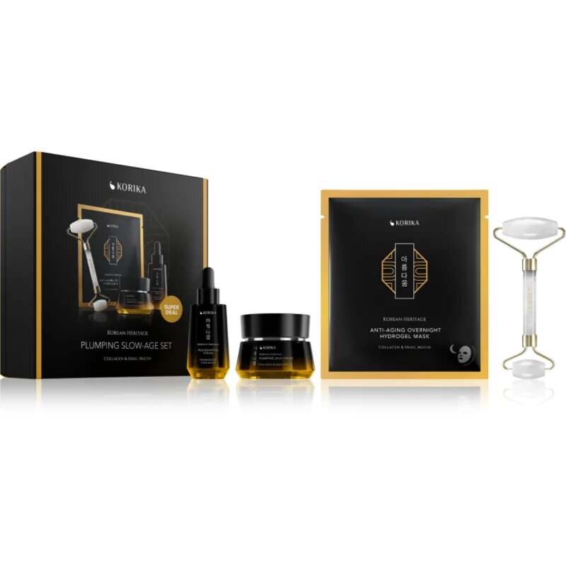 KORIKA Korean Heritage Plumping Slow-age Set set za upočasnitev staranja kože