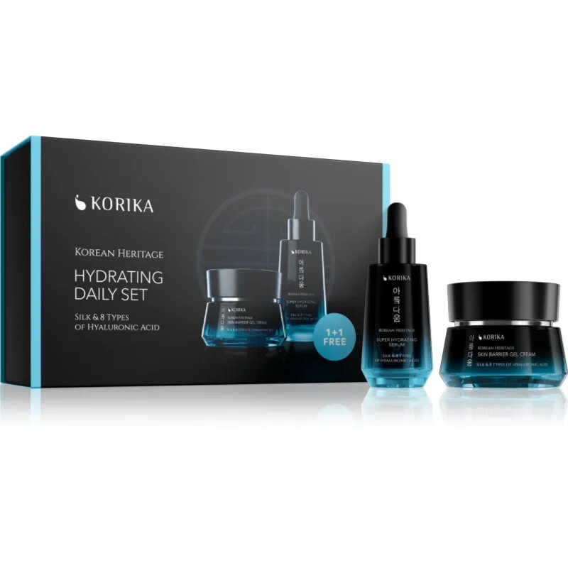KORIKA Korean Heritage Super Hydrating Daily Set 2 pcs intenzivno vlažilni dnevni set