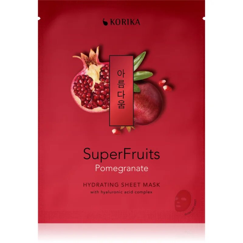 KORIKA KOREAN SKIN CARE ROUTINE SET OF 3 HYDRATING SHEET MASKS set z vlažilnim učinkom