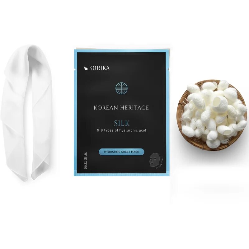 KORIKA KOREAN SKIN CARE ROUTINE SET OF 3 HYDRATING SHEET MASKS set z vlažilnim učinkom