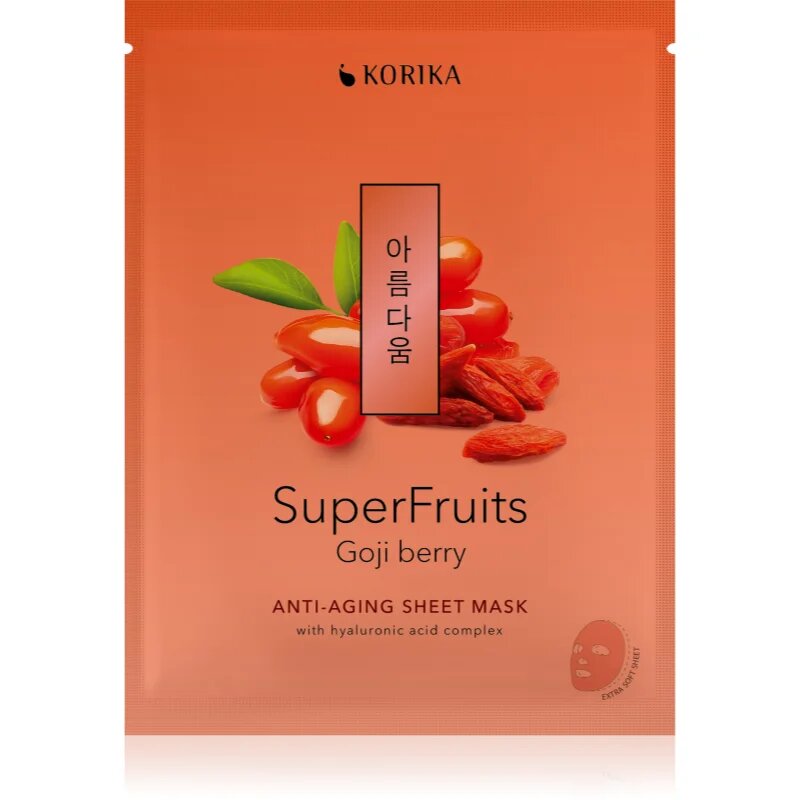 KORIKA SuperFruits set mask za obraz 7x25 g