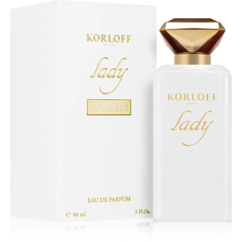 Korloff Lady in White parfumska voda za ženske 88 ml