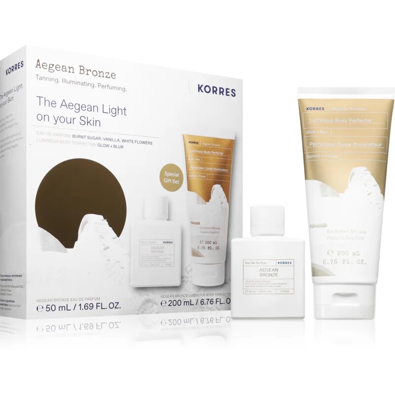Korres Aegean Bronze darilni set za ženske