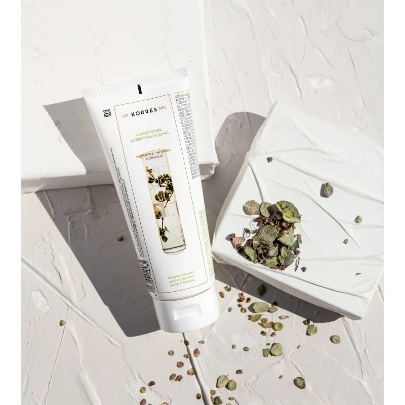 Korres Aloe & Dittany balzam za normalne lase 200 ml