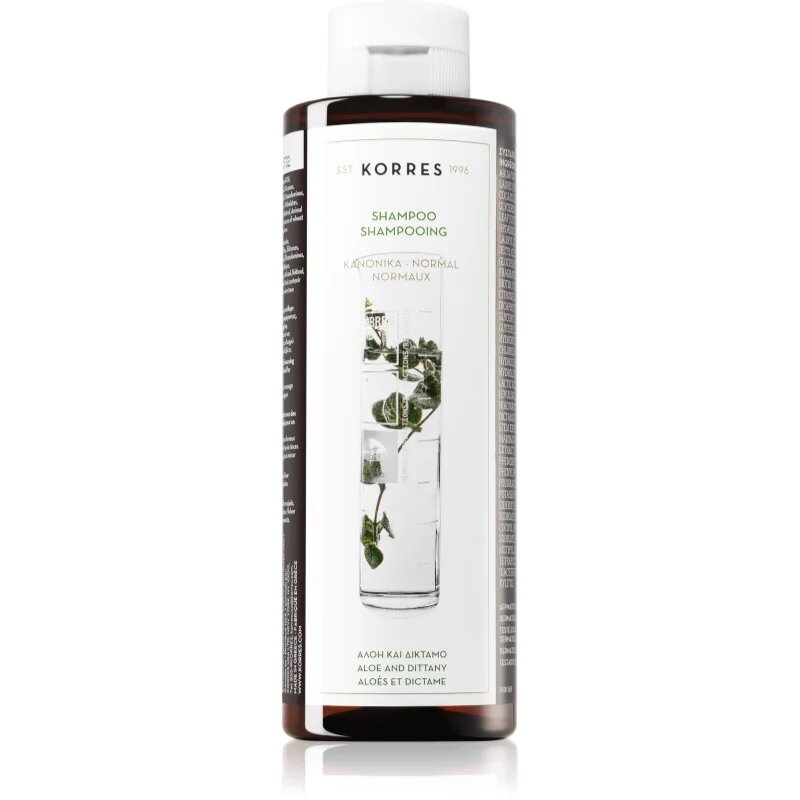 Korres Aloe & Dittany šampon za normalne lase 250 ml
