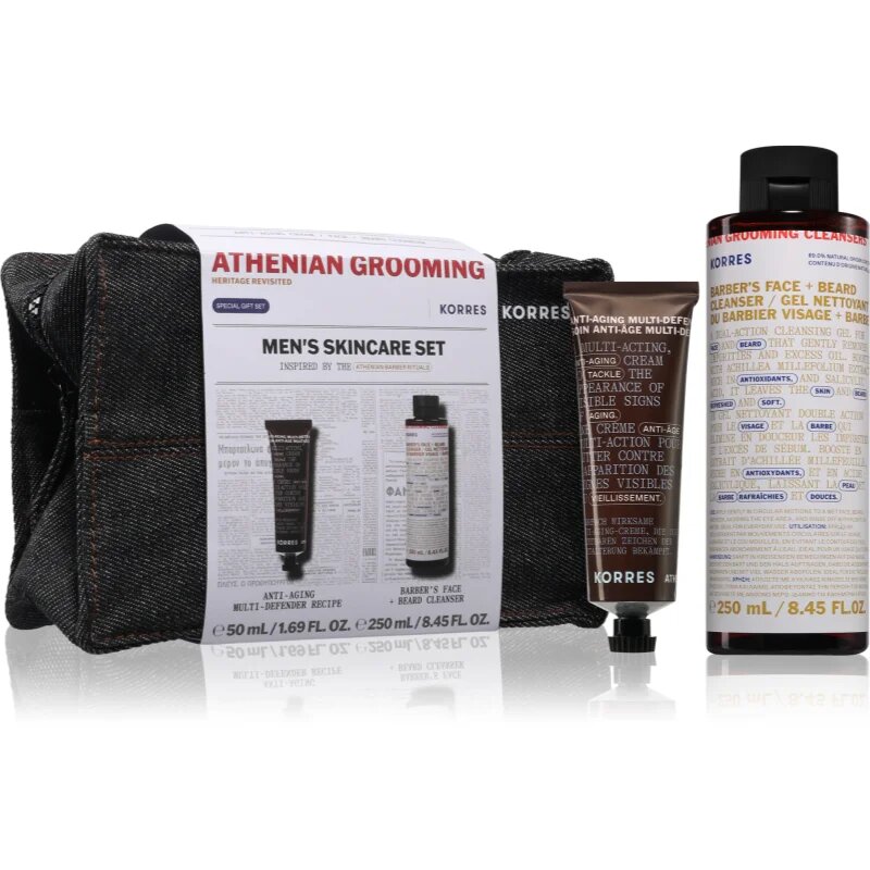 Korres Athenian Grooming darilni set za moške