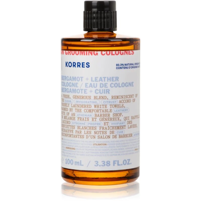 Korres Athenian Grooming kolonjska voda za moške 100 ml