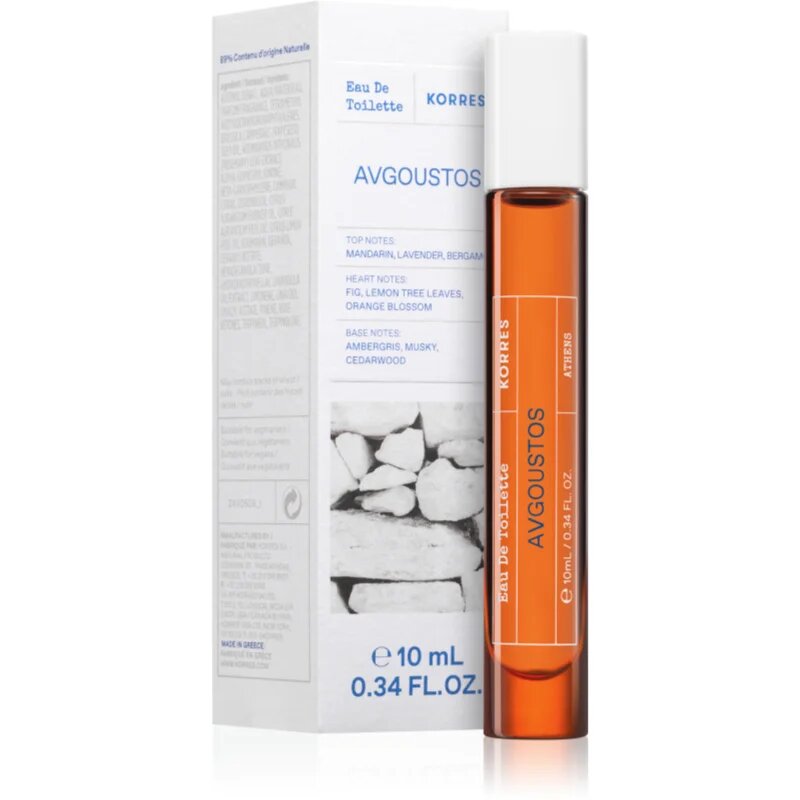 Korres Avgoustos toaletna voda uniseks 10 ml