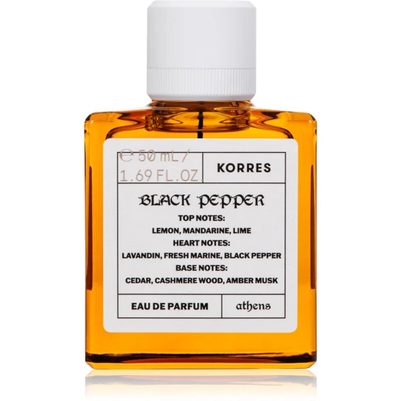 Korres Black Pepper parfumska voda za moške 50 ml