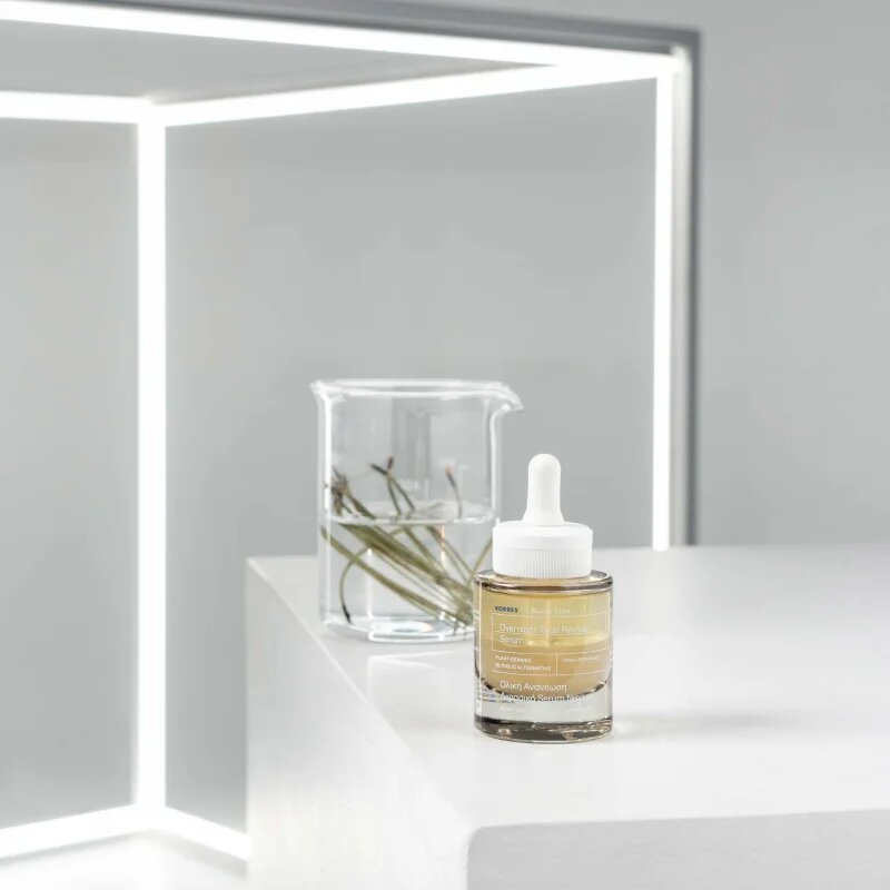 Korres Black Pine dvofazni pomlajevalni serum za noč 30 ml