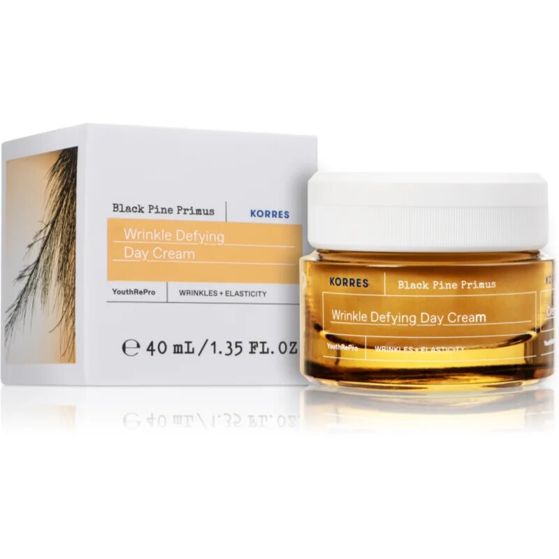 Korres Black Pine Primus vlažilna dnevna krema proti znakom staranja 40 ml