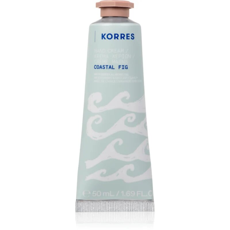 Korres Coastal Fig vlažilna krema za roke z mandljevim oljem 50 ml