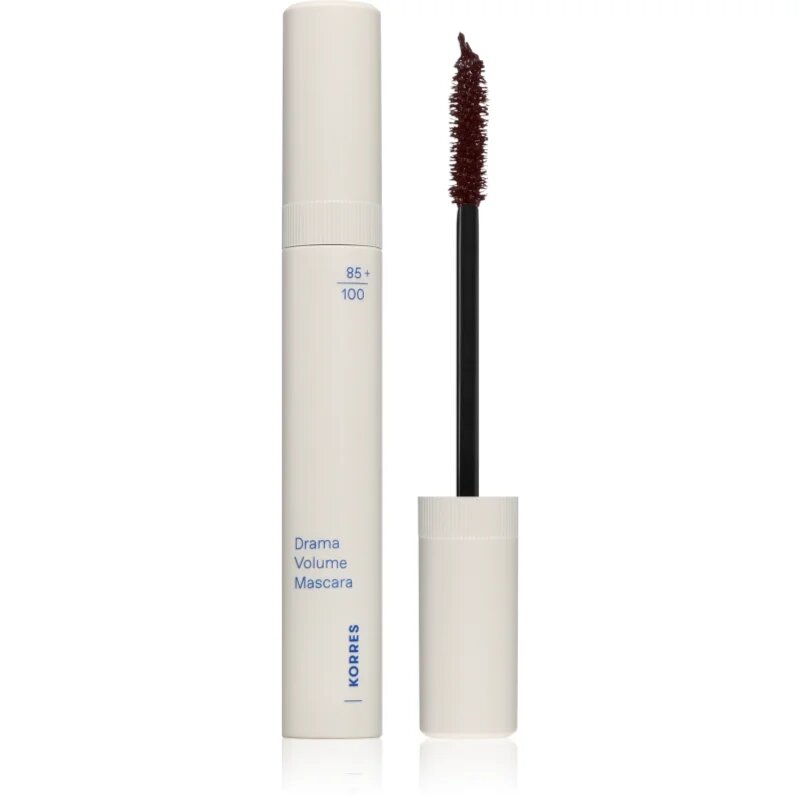 Korres Drama Volume Mascara maskara za dolgotrajajoč volumen odtenek 02 Brown 13 ml