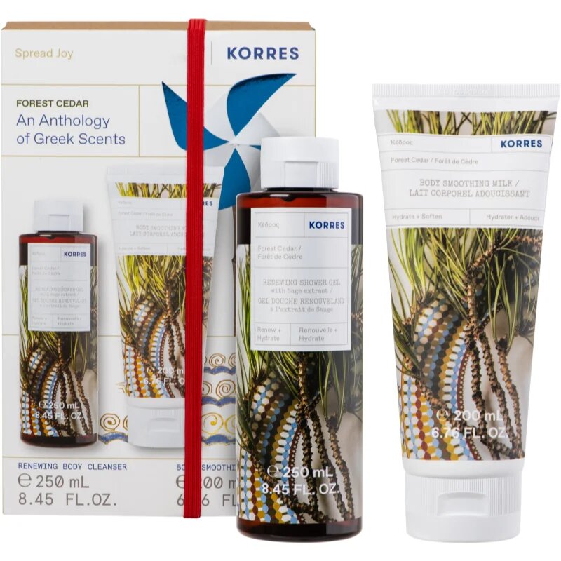 Korres Forest Cedar darilni set uniseks