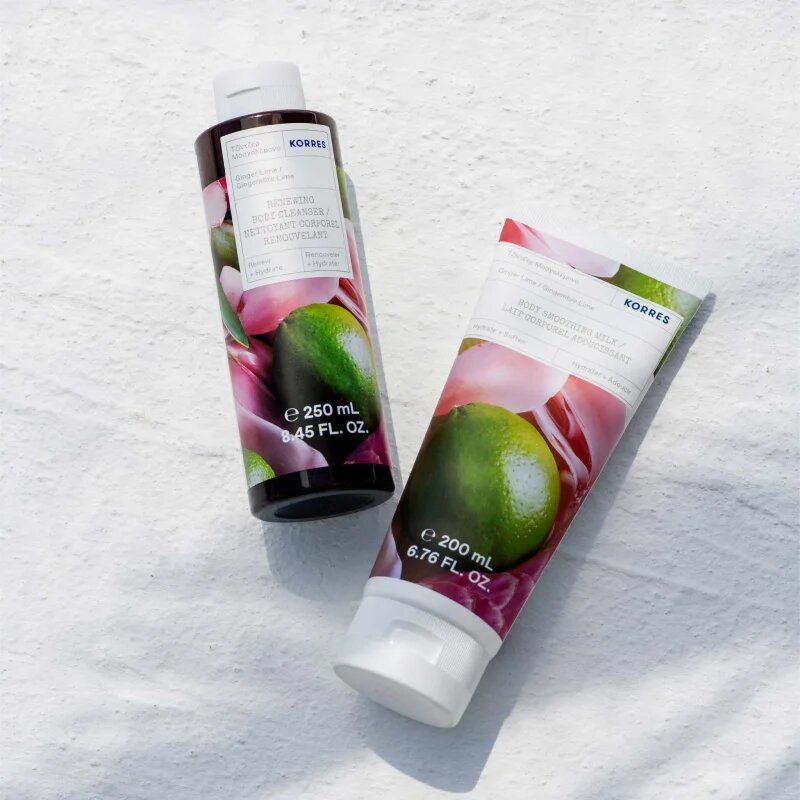 Korres Ginger Lime vlažilen gel za prhanje 250 ml