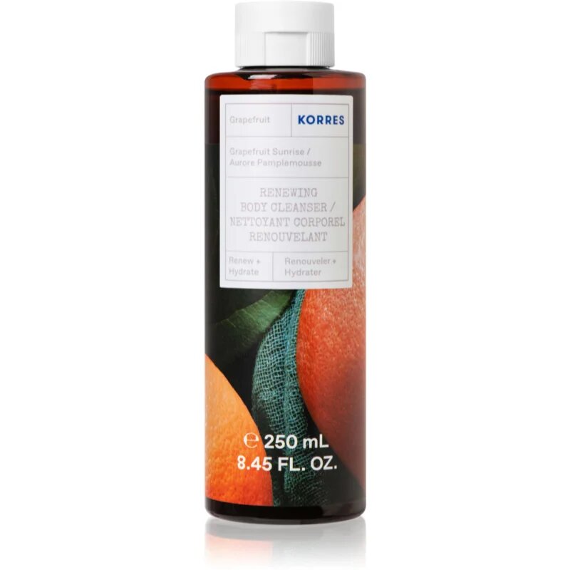 Korres Grapefruit osvežujoč gel za prhanje 250 ml