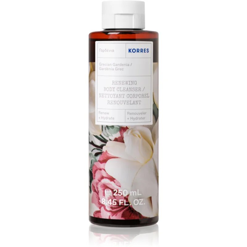 Korres Grecian Gardenia negovalni gel za prhanje 250 ml