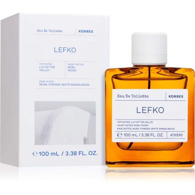Korres Lefko toaletna voda uniseks 100 ml