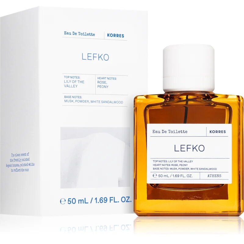 Korres Lefko toaletna voda uniseks 50 ml