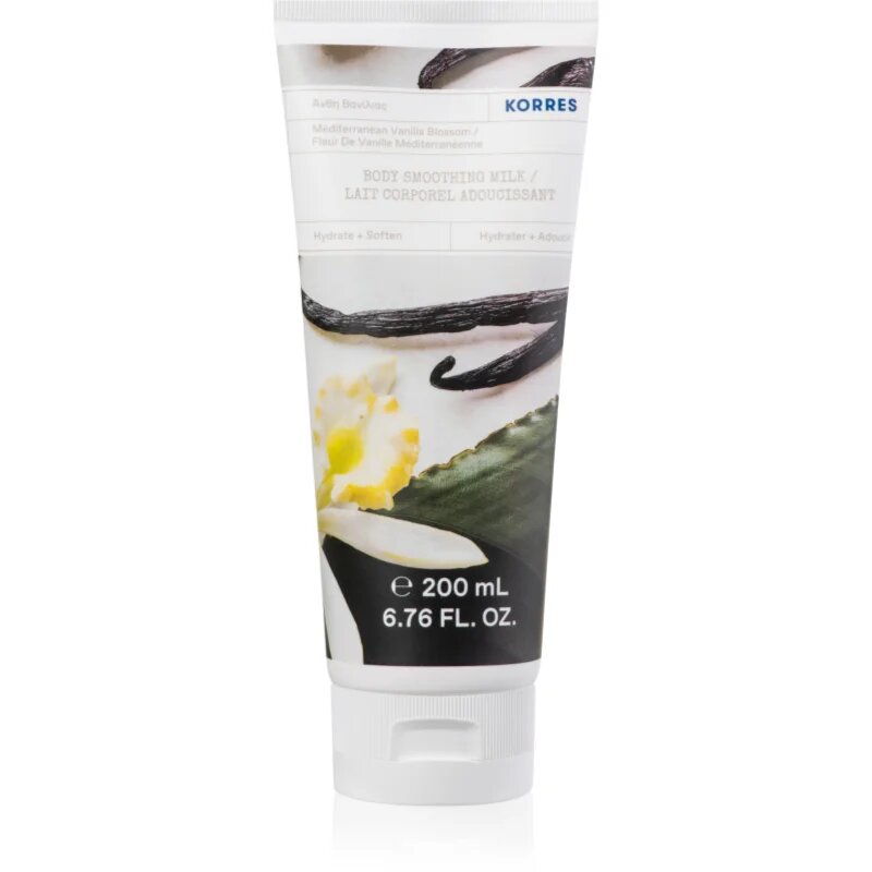 Korres Mediterranean Vanilla Blossom vlažilni losjon za telo z mandljevim oljem 200 ml