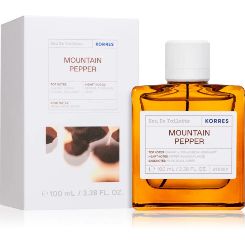 Korres Mountain Pepper toaletna voda za moške 100 ml