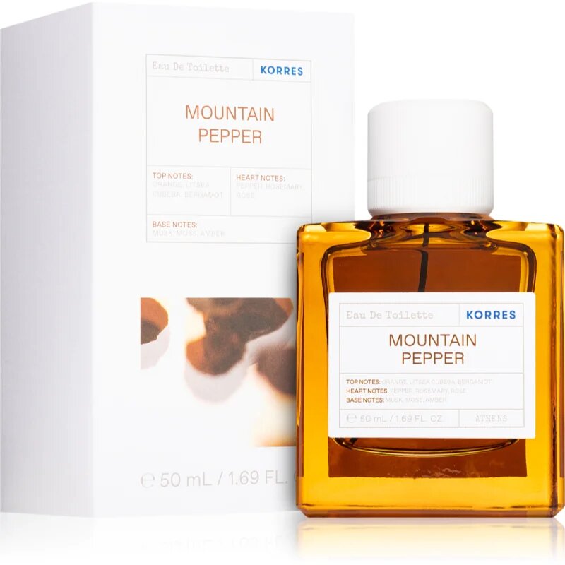 Korres Mountain Pepper toaletna voda za moške 50 ml