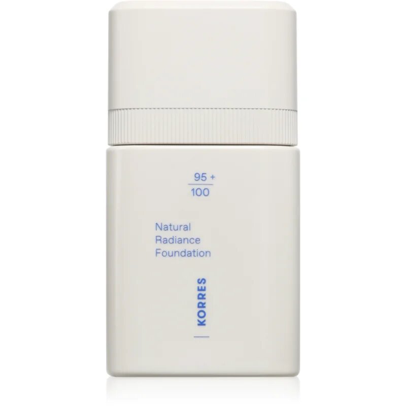 Korres Natural Radiance Foundation tekoči puder za naraven videz odtenek 02 Medium 30 ml