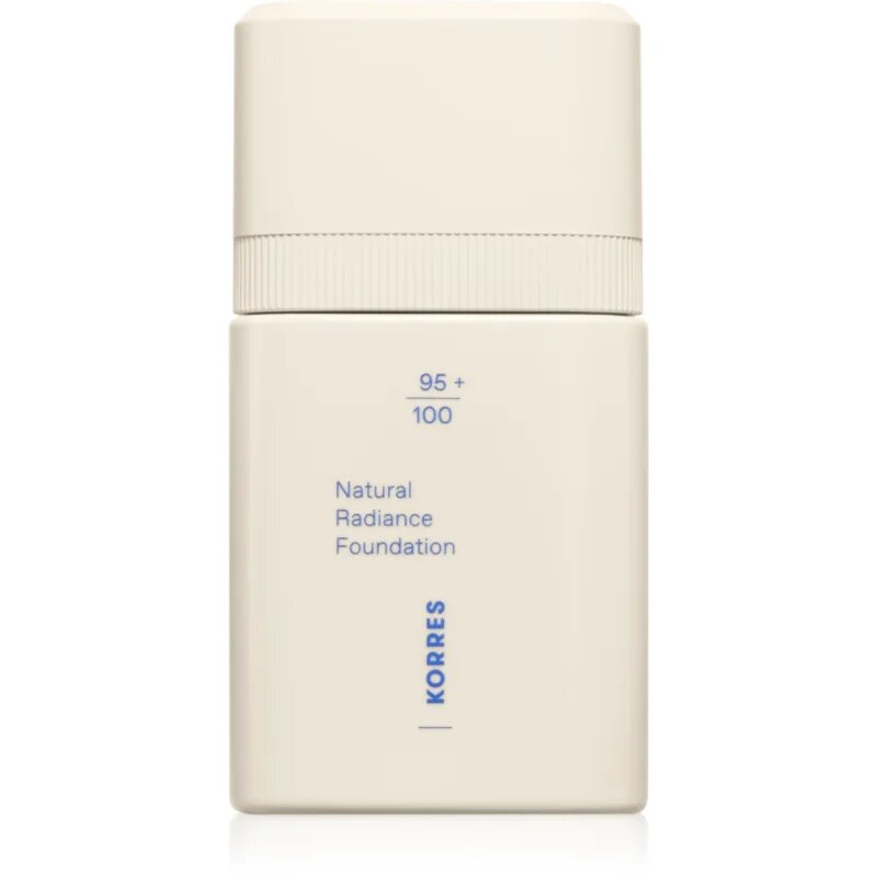 Korres Natural Sheer Foundation lahki tekoči puder za naraven videz odtenek 02 Medium 30 ml