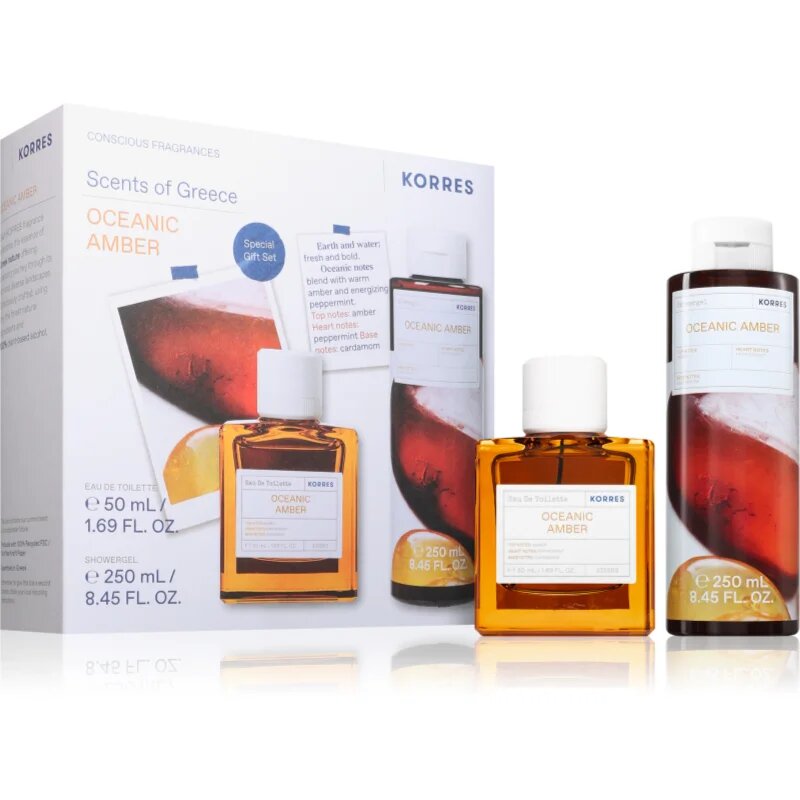 Korres Oceanic Amber darilni set za moške