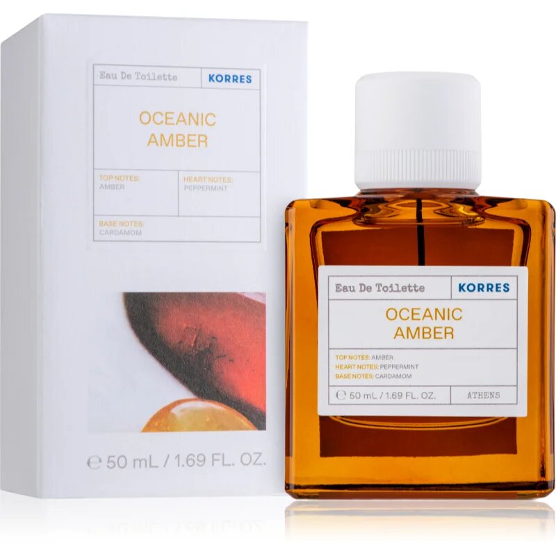 Korres Oceanic Amber toaletna voda za moške 50 ml