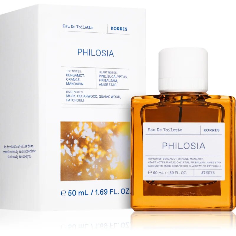 Korres Philosia toaletna voda uniseks 50 ml