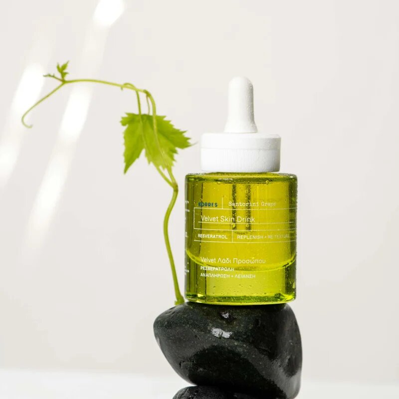Korres Santorini Grape hranilno suho olje za obraz 30 ml