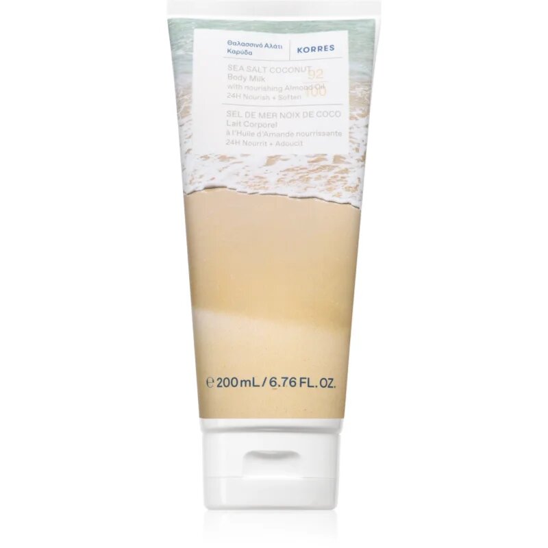 Korres Sea Salt Coconut vlažilni losjon za telo s kokosom 200 ml