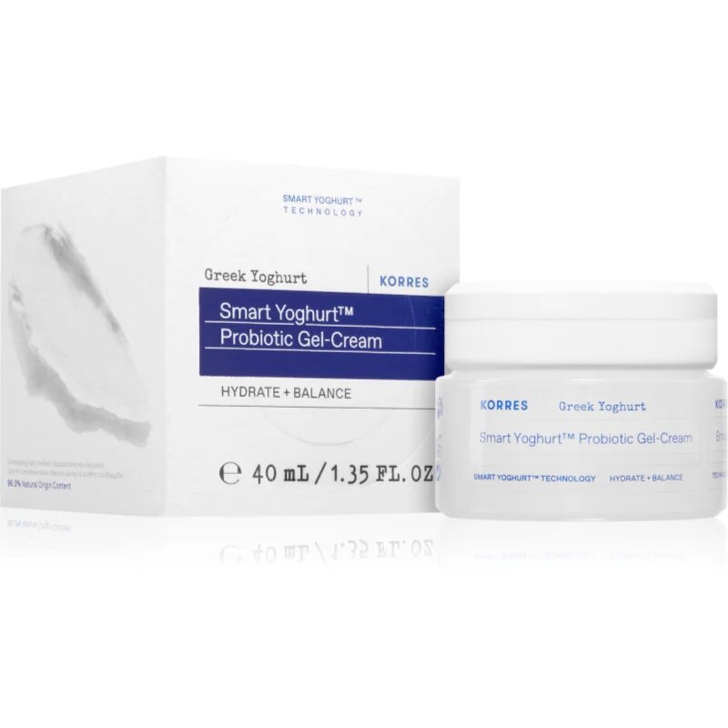 Korres Smart Yoghurt™ Probiotic Gel-Cream vlažilna gel krema s probiotiki 40 ml