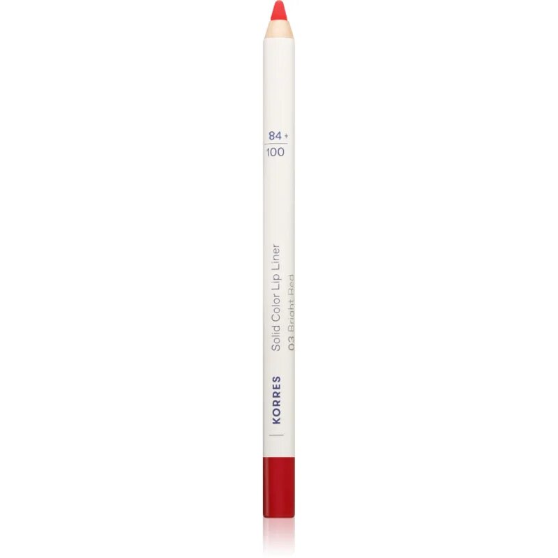 Korres Solid Color Lip Liner črtalo za ustnice odtenek 03 Bright Red 1.2 g