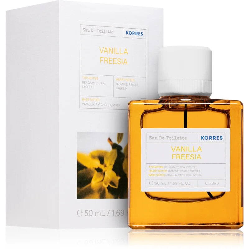 Korres Vanilla Freesia toaletna voda za ženske 50 ml