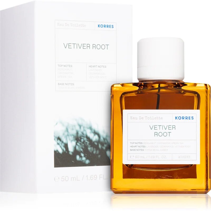 Korres Vetiver Root toaletna voda za moške 50 ml