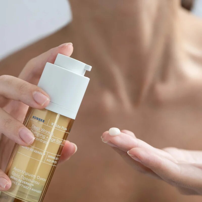 Korres White Pine Meno-Reverse™ serum proti gubam za popolno kožo 30 ml