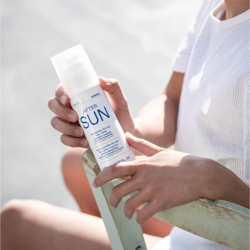 Korres Yoghurt After Sun hladilni gel po sončenju za obraz in telo 150 ml