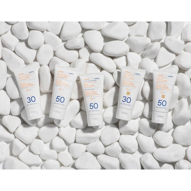 Korres Yoghurt Tinted Sunscreen tonirana krema za sončenje SPF 50 50 ml