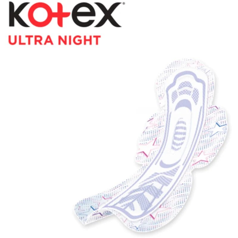Kotex Ultra Comfort Night vložki 12 kos