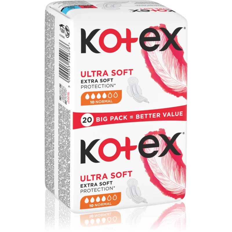 Kotex Ultra Soft Normal vložki 20 kos