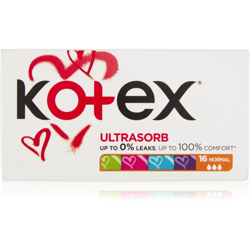 Kotex Ultra Sorb Normal tamponi 16 kos