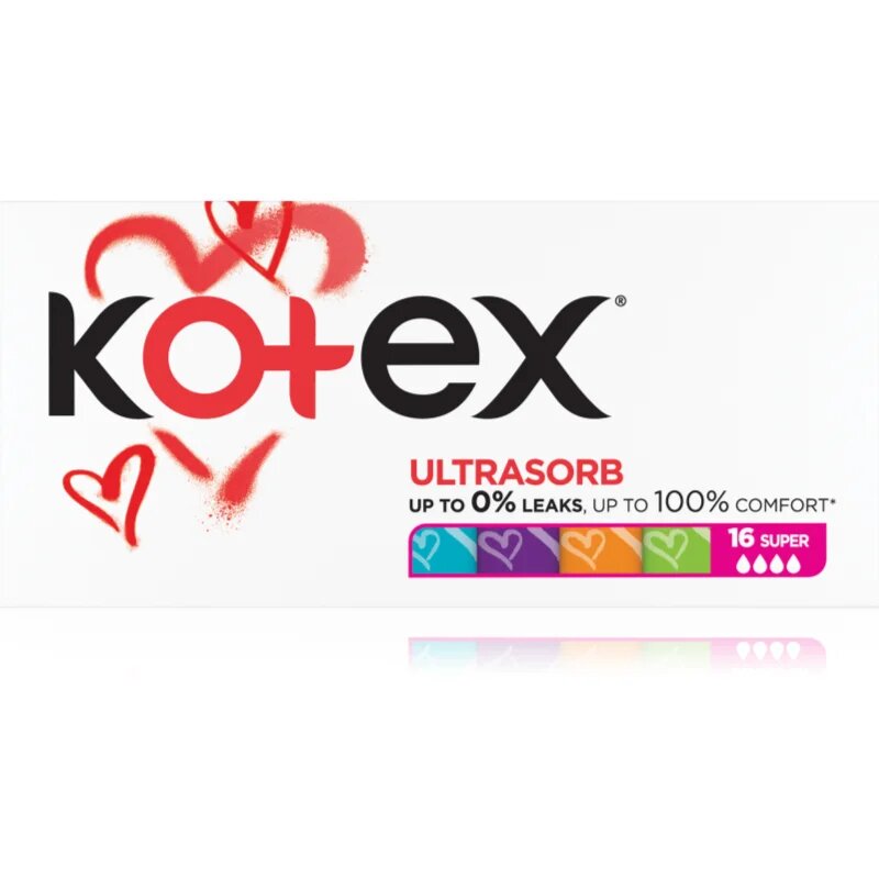 Kotex Ultra Sorb Super tamponi 16 kos