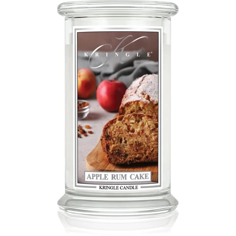 Kringle Candle Apple Rum Cake dišeča sveča 623 g