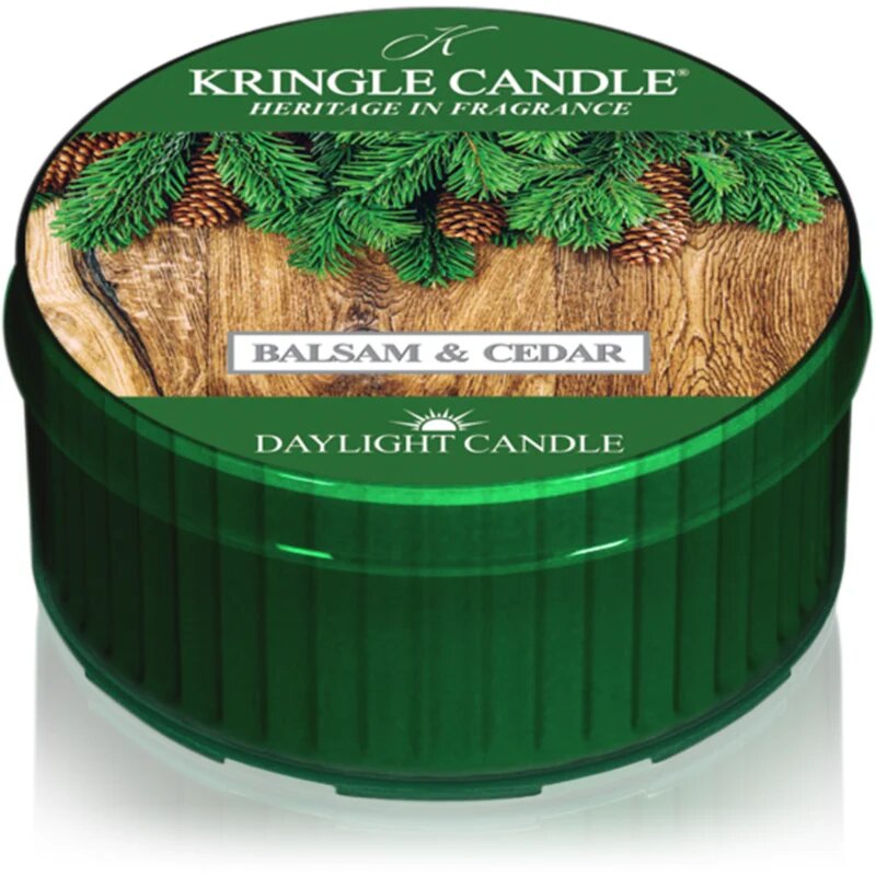 Kringle Candle Balsam & Cedar čajna sveča 42 g