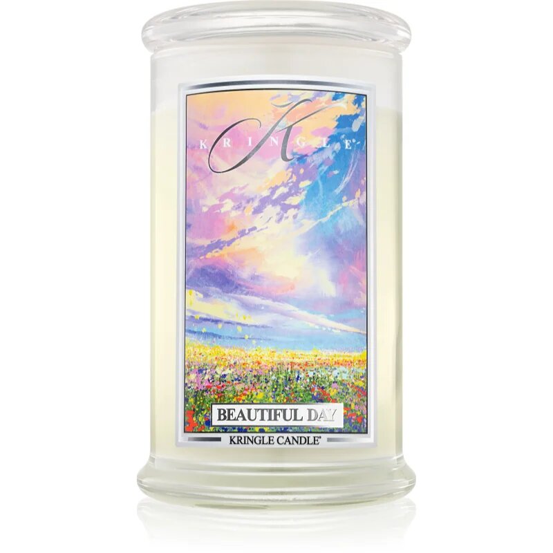 Kringle Candle Beautiful Day dišeča sveča 624 g