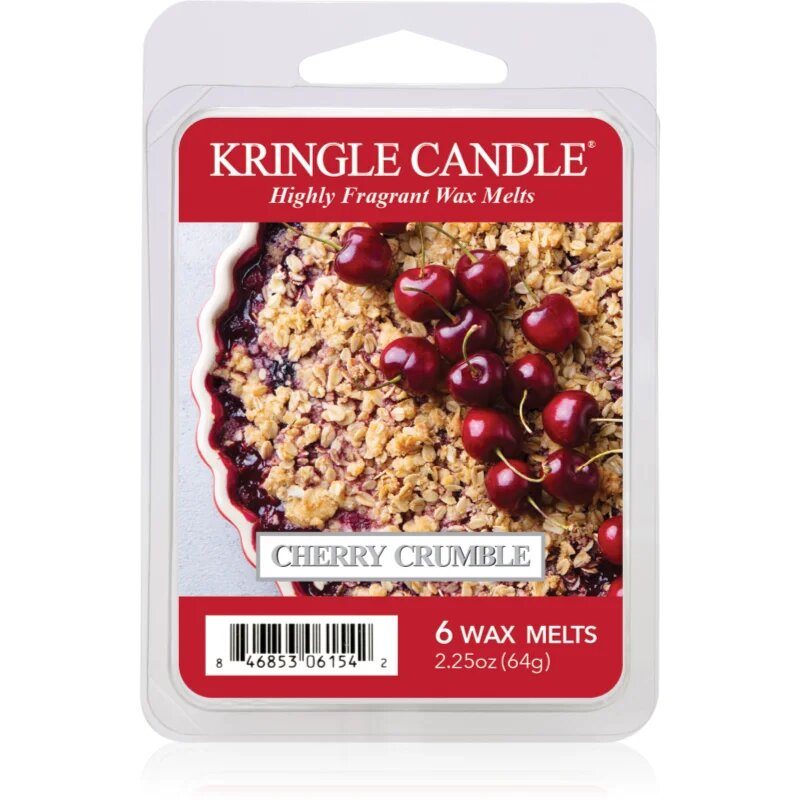 Kringle Candle Cherry Crumble vosek za aroma lučko 64 g