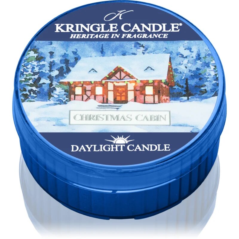 Kringle Candle Christmas Cabin čajna sveča 42 g