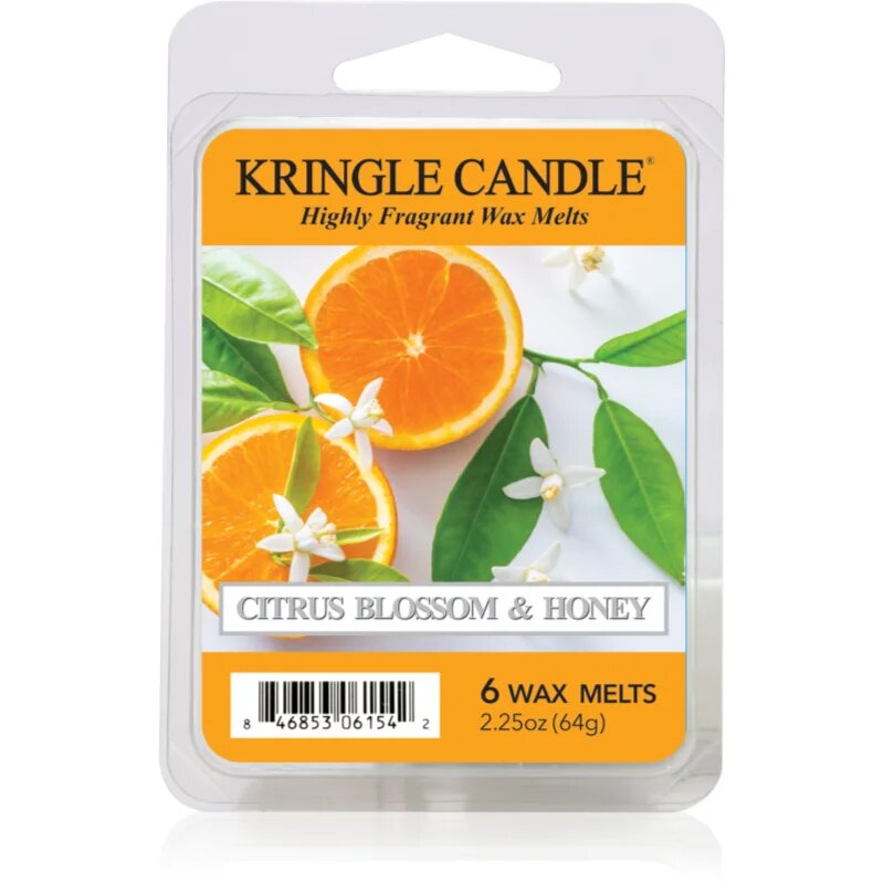 Kringle Candle Citrus Blossom & Honey vosek za aroma lučko 64 g